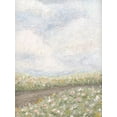 thumbnail image 2 of Straatsma, Leah 15x18 Black Ornate Wood Framed with Double Matting Museum Art Print Titled - Pastel Oil Floral Fields, 2 of 4