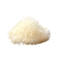 thumbnail image 2 of Mfakffe Womens Slippers Warm Fuzzy Soft Fashion Slippers Indoor Slip on Close Toe Comfortable Shoes Yellow 5.5 Wide（EU:36）, 2 of 4