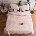 thumbnail image 1 of Feltree Summer Cooling Quilt Lightweight Breathable for Hot Nights, Solid Color 71x79 Inches, Fade Resistant Bedding Gift Idea, 1 of 8