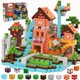 thumbnail image 1 of Set de construcción STEM con bloques magnéticos Toy Life, 108 piezas, 1 of 8