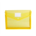 thumbnail image 1 of B5 Plastic Envelopes Document File Folders Snap Closure Bag School Office, 1 of 7