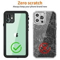 thumbnail image 6 of Casetego for iPhone 11 Case Waterproof,Build-in Screen Protector IP68 Dustproof Full Body Protection Rugged Shockproof 6.1 inch Cover, 6 of 8