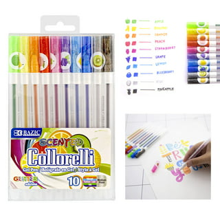 24 pieces 10 Scented Glitter Color Collorelli Gel Pen - Pens