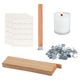 thumbnail image 1 of Wood Candle Wicks for Candle Making Kit, Wood Wicks for Candles Making, Wooden Wicks for Candlemaking, 1 of 6
