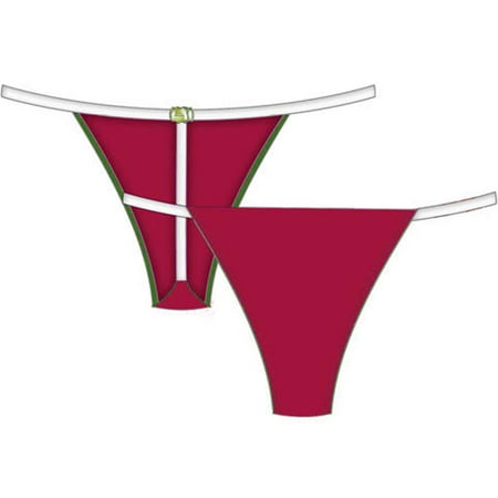Necessary Objects Barely Nude T-Bar Panty, Large, Bright Orchid
