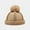 Khaki, variant on Holzkary Hat for Women Men 2025 Trendy Women's Autumn and Winter Solid Color Warm Plush Fisherman Hat Lei Feng Hat Beige One Size