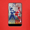 thumbnail image 3 of CafePress - Power Rangers Disco Kids T Shirt - Dark T-Shirt Kids XS-XL, 3 of 4