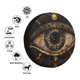 thumbnail image 4 of Balery Mystical Golden Eye Cubiertas para Neumáticos - Protector Resistente para Neumáticos de Camioneta, SUV, Remolque, Camper y RV-14 inch, 4 of 6