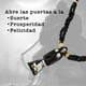 thumbnail image 3 of Collar Rosario Personal Santa Muerte Todo Negro Total, 3 of 6