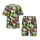 thumbnail image 1 of Balery Green Mushroom Conjunto de Pijama Infantil de Manga Corta con Estampado – Ropa de Dormir de Algodón Suave-Medium, 1 of 6