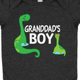 thumbnail image 4 of Inktastic Granddad's Boy Grandson Dinosaur Boys Baby Bodysuit, 4 of 5