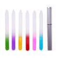 thumbnail image 1 of POINTERTECK 6pcs Nail Art Crystal Glass Glitter Nail Files Buffer+Silver Barrelled Box, 1 of 7