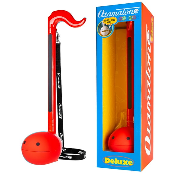 Otamatone Deluxe Musical Instrument Synthesizer for Adults - Red