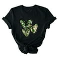 thumbnail image 3 of LSLJS T-shirt Imprimé pour la Saint-Patrick avec Col Rond et Manches Courtes, Cadeaux pour Femmes, 3 of 3