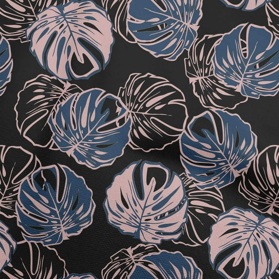 oneOone Polyester Spandex Black Fabric Heart,Star & Fashion Sewing Fabric By The Yard Printed Diy Clothing Sewing Supplies 56 Inch Wide