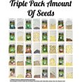 thumbnail image 3 of Over 15,000 Seeds!! Set of 20 Individual Vegetable, Herb & Melon Seed Packs Perfect for Planting A Deluxe Home/Survival Garden Indoor/Outdoor. Heirloom-100% Non-GMO!, 3 of 3