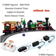 thumbnail image 1 of Blocks 826 Pcs Christmas Winter Holiday Train Set Railway Track Toys 2.4G Rc Steam Building Bricks For Kids Xmas Gift Drop Delivery Otoud, 1 of 6