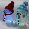 thumbnail image 1 of Luxshiny 2Ud Lámparas Nocturnas USB Con Azul Para Navideña Y Ambiente Festivo, 1 of 4