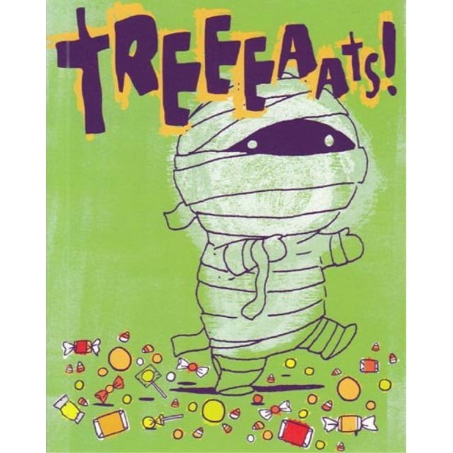 greeting card halloween "treeeaats!" - Walmart.com ...