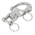 Marine Swiveling Snap Hook Shackle Rapid Release 316 Stainless Steel