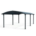 thumbnail image 3 of Palram - Canopia Arcadia 8500 12' x 28' Polycarbonate/Galvanized Steel Carport - Gray, 3 of 15