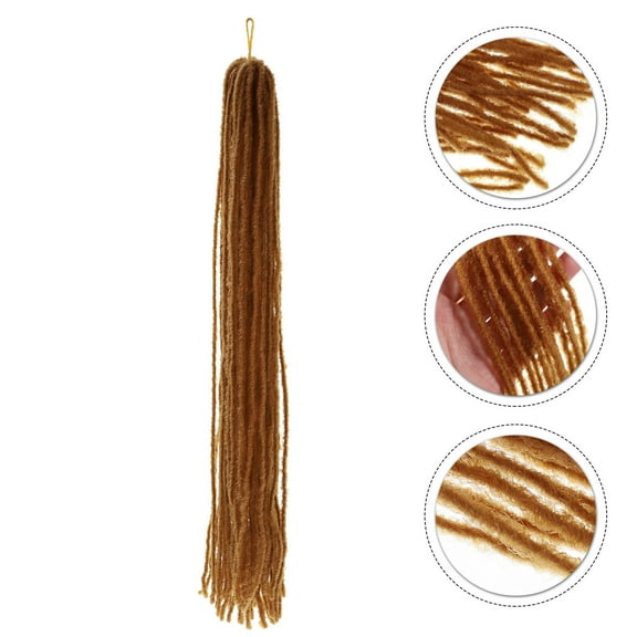 LITINKIMI Dread Extensions High Temperature Fibre 1Set 90X8CM