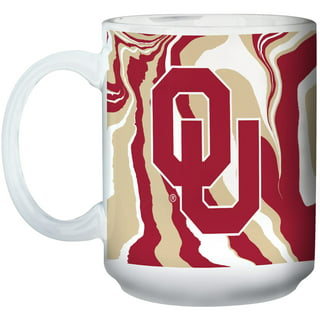 Oklahoma Sooners Mirror 16 oz. Styrofoam Cups - sportsfanzshop