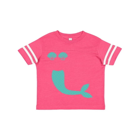 

Inktastic Mermaid Tail and Shells Gift Toddler Boy or Toddler Girl T-Shirt