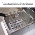 thumbnail image 2 of Stainless Steel Mechanical Cooking Thermometer, Fast and Accurate Read, Long Probe with Adjustable Clip, Detachable Temperature Clamp, 20°Cto80°C Range for Candy Making and Deep Fr, 2 of 8