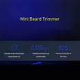 thumbnail image 4 of Mini USB Rechargeable Electric Beard Trimmer for Men, Waterproof, Ergonomic Design, High Power, Portable Convenient, USB Charging, 4 of 7