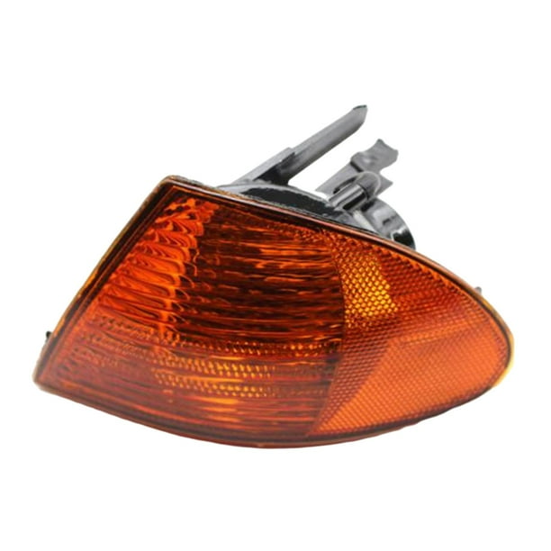 Luz de señal de esquina de coche 63136902765 Ensambles Marcador lateral Luces de estacionamiento de esquina Señales de giro aptas para 4D izquierda Macarena Luz de señal de esquina