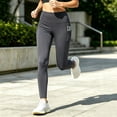 thumbnail image 3 of Leggings With Pockets For Women Sevevn Women's Soft Cargo Hiking Gym Full Length Legging with Pockets, 3 of 3