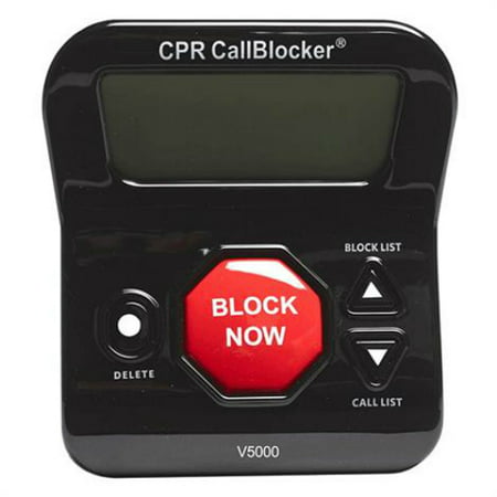 Panasonic V5000 CPR Call Blocker w/ 3 Caller Display (Best Call Blocker For Home Phone)