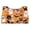 Halloween Ghost Pumpkin Bat Orange, variant on COEQINE Tissue Box Cover PU Leather Rectangle Tissue Case Holder Facial Tissue Dispenser for Bathroom Bedroom Kitchen Office Car Modern Decorative, Brown Leopard Print