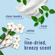 Febreze Bathroom Air Freshener, Small Spaces Odor-Fighting, Crisp Cotton, 2ct, 2 Count