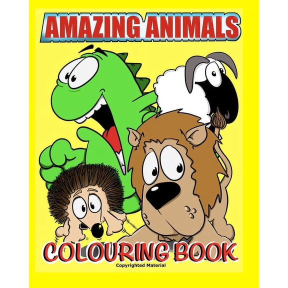 Amazing Animals Colouring Book: Colouring Book (Paperback)