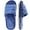 Navy Blue, variant on LAVRA Women's Spa Slides Soft Open Toe Bedroom Slipper House Shoes