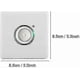 thumbnail image 4 of 2024 New Wall Timer - Ac110-250v Outdoor Led Touch Delay Timer Switch With 16 Levels Delay Settings And Digital Countdown Timer Interruption Functio, 4 of 5