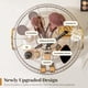 thumbnail image 3 of Organizador de maquillaje Aveniee, giratorio 360°, 3 niveles con soporte para brochas, 3 of 6