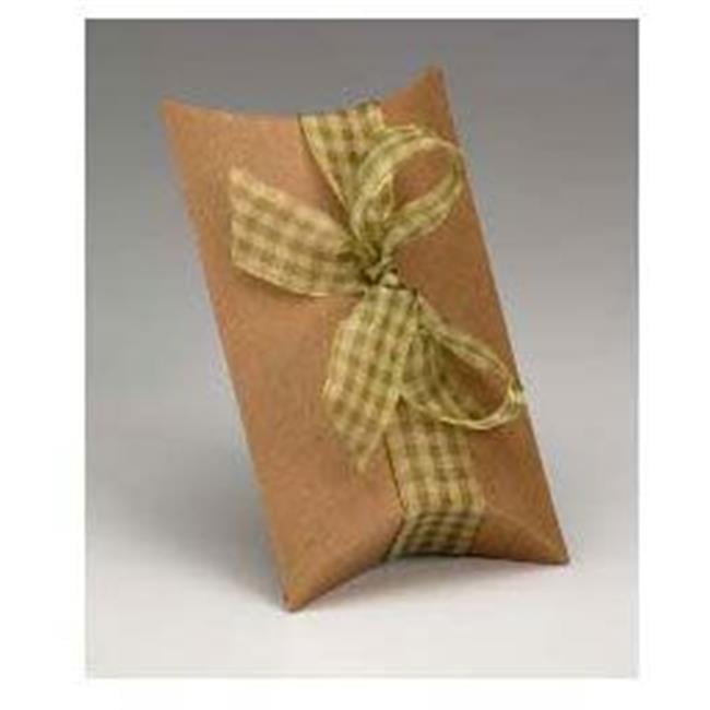 Bags & Bows by Deluxe 2550705028 Kraft Pillow Boxes Case of 250