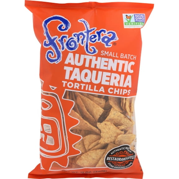 (Pack of 12) Frontera Chip Tortilla Thick & Crunchy 12 oz