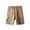 Khaki, variant on AJGRHE Men Walking Shorts Men's Summer Casual Loose Fit Athletic Shorts with Drawstring Waist and Multiple Pockets for Comfortable Outdoor Activities L Khaki