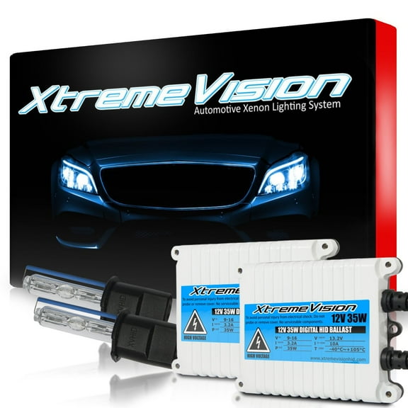 XtremeVision AC 35W HID Kit Xenon Light Headlight H3 5000K - Bright White