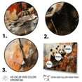 thumbnail image 3 of Designart "Pandas Playful China Art painting I" Animals Canvas Print, 3 of 5