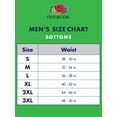 thumbnail image 4 of Fruit of the Loom Men's CoolZone Fly Black and Gray Boxer Briefs, Extended Sizes, 4 Pack, 4 of 5