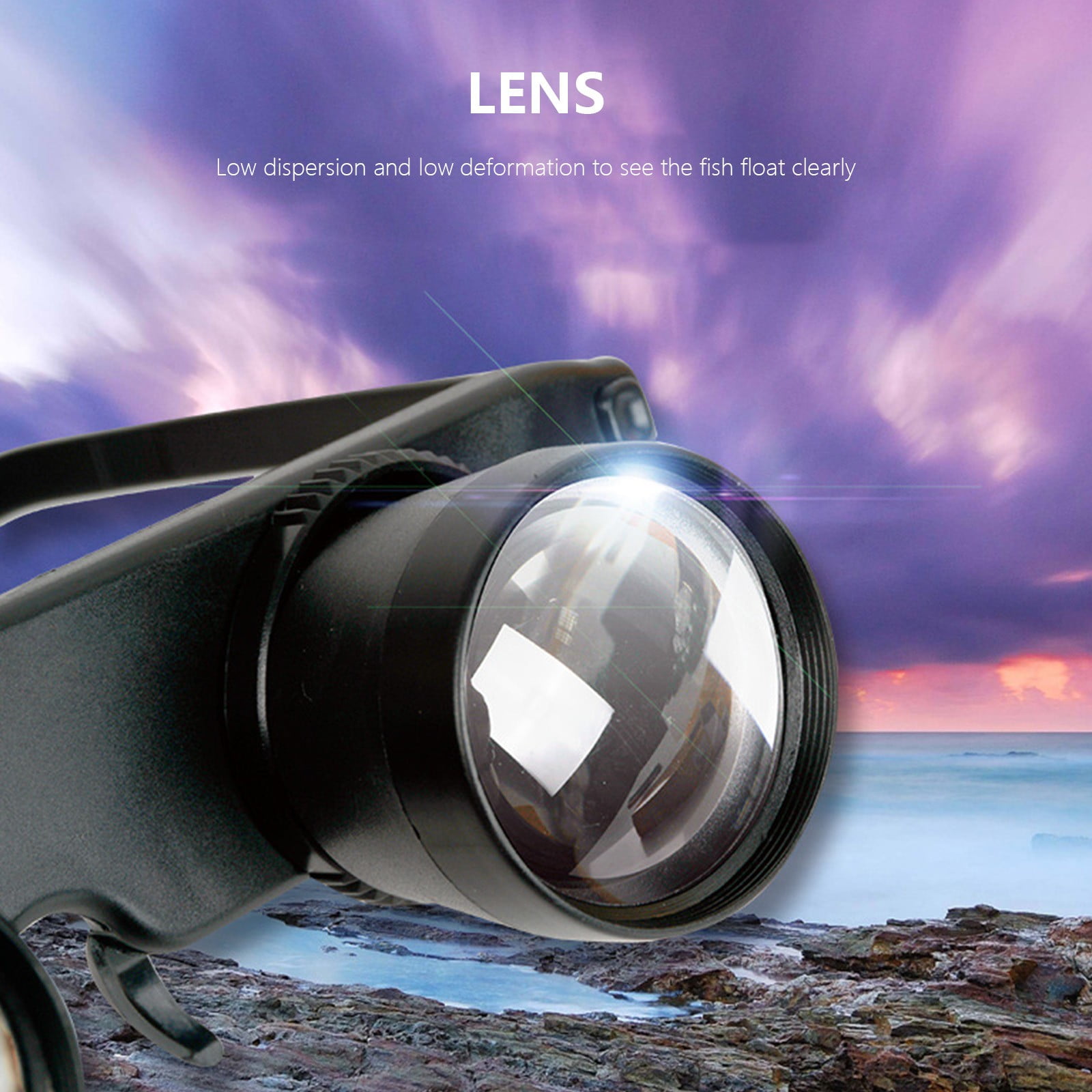 YUNAFFT Fishing Binoculars Portable Binoculars-Opera Glasses-Professional Binocular Glasses for Fishing/Bird Watching/Sports/Concerts/Theater Gift
