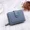 Blue, variant on Women Wallets 2024 New Luxury Brand Red Black Small Mini Coin Purse Hasp Card Holder Lady Wallet Zipper Female Leather Buckle