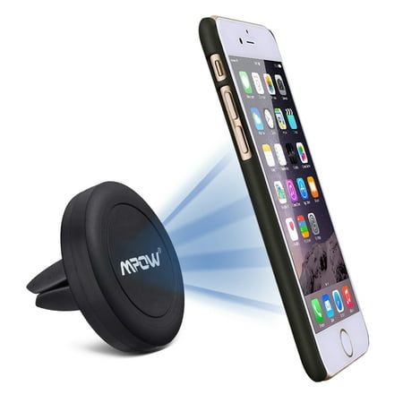 Mpow Grip Magic Air Vent One Step Mounting Magnetic Car Mount Holder for iPhone and Android Cellphones (1 (Best Iphone Vent Mount)
