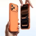 thumbnail image 4 of Case For Iphone 17/17 Pro/17 Pro Max, Slim Frosted Non Slip Phone Shell Metal Frame Lens Protection Cover, 4 of 6