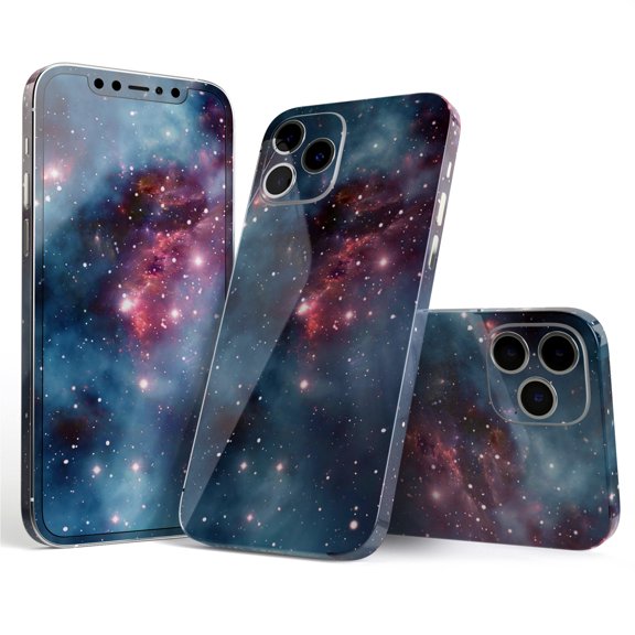 DesignSkinz Bright Pink Nebula Space Full-Body Skin Decal Wrap Cover for iPhone 16